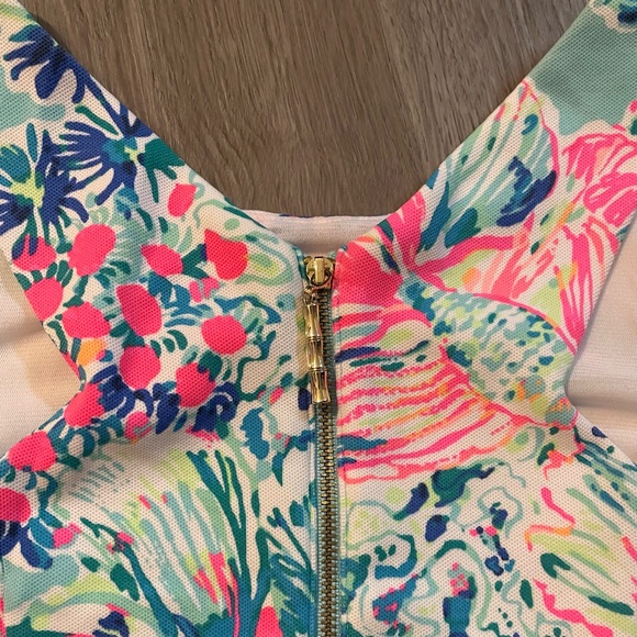 Lilly Pulitzer Arden Sheath Dress Serene Blue Gypsea NWOT S - Picture 7 of 12